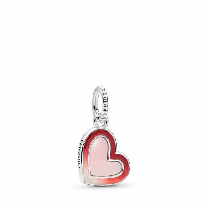 Pandora Australia Asymmetric Heart of Love Charm - Sterling Silver | FBDKCW619